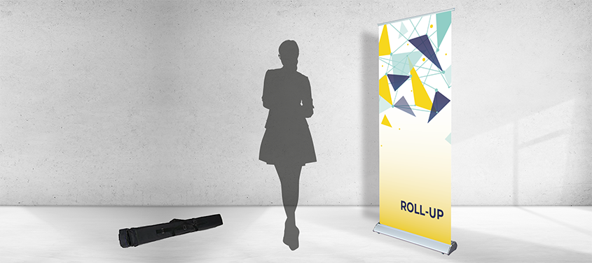 Espositore Pieghevole Banner A Rullo Pop Up 85x200 Cm - Personalizza Con Il Tuo Disegno, PVC, Eco-Solvent, UK Espositore Pop Up PVC - Foto 10